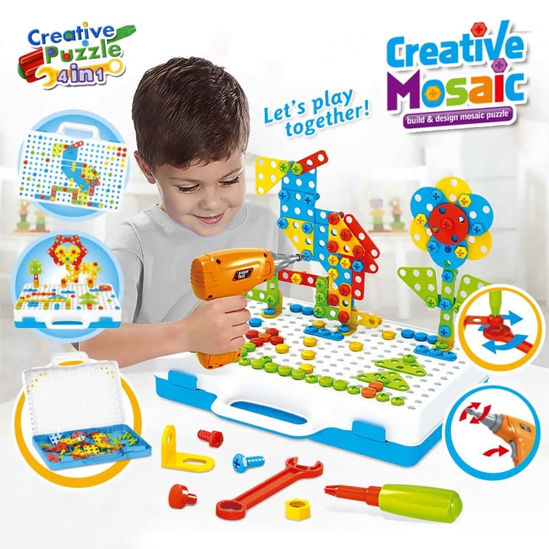 Creative Mosaic Puzzle Toys Building Blocks GYOBY® TOYS