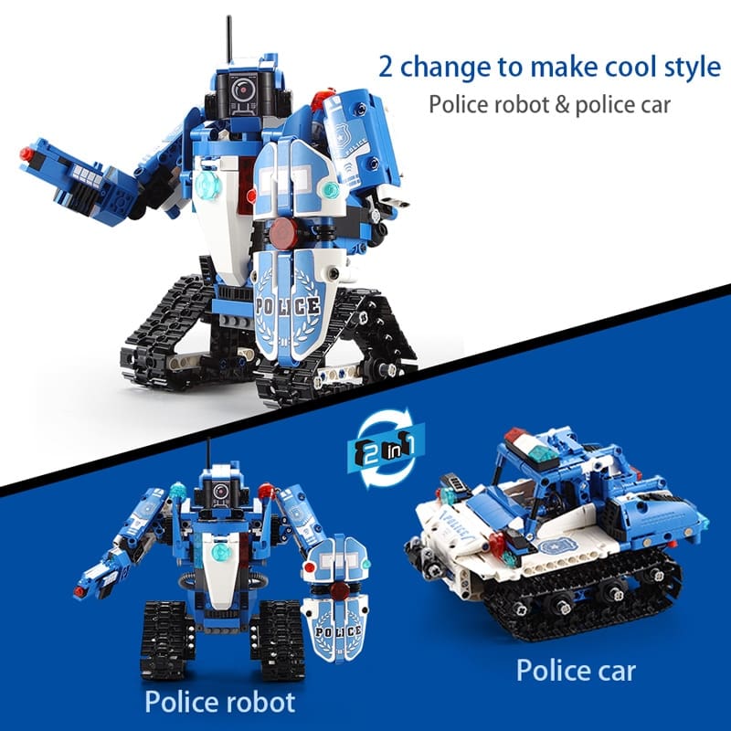 Remote Control Fire Robot Car Model Building Blocks Toy GYOBY® TOYS