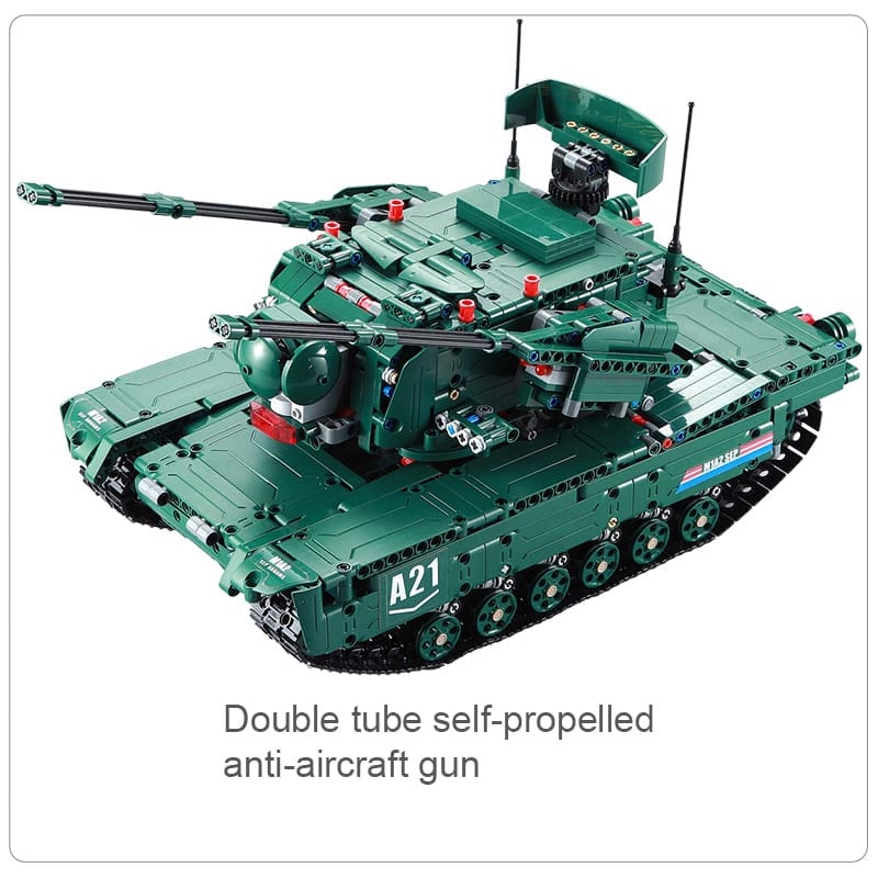 Military A21 RC Tank Model Building Blocks Toy GYOBY® TOYS