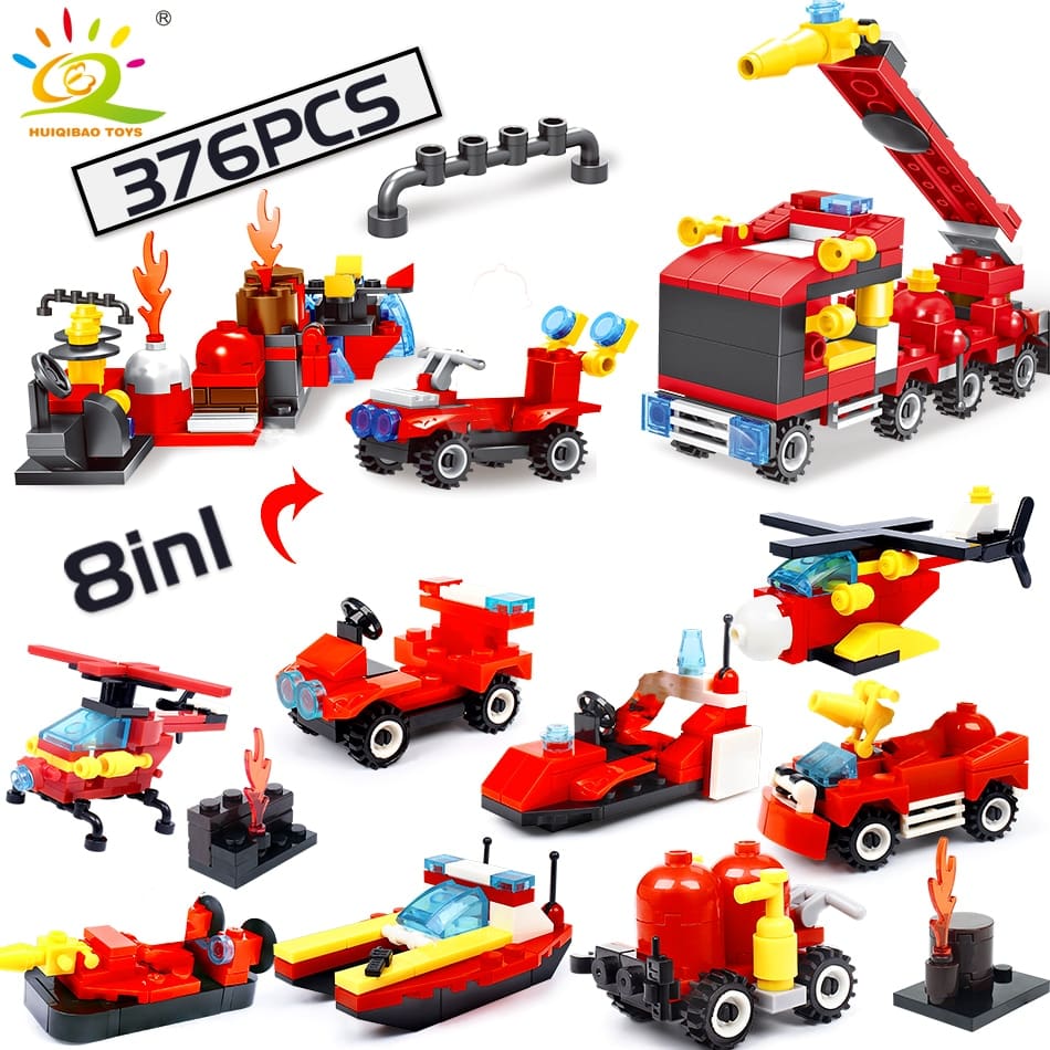 Fire Fighting Trucks Model 2 Building Blocks Toy GYOBY® TOYS