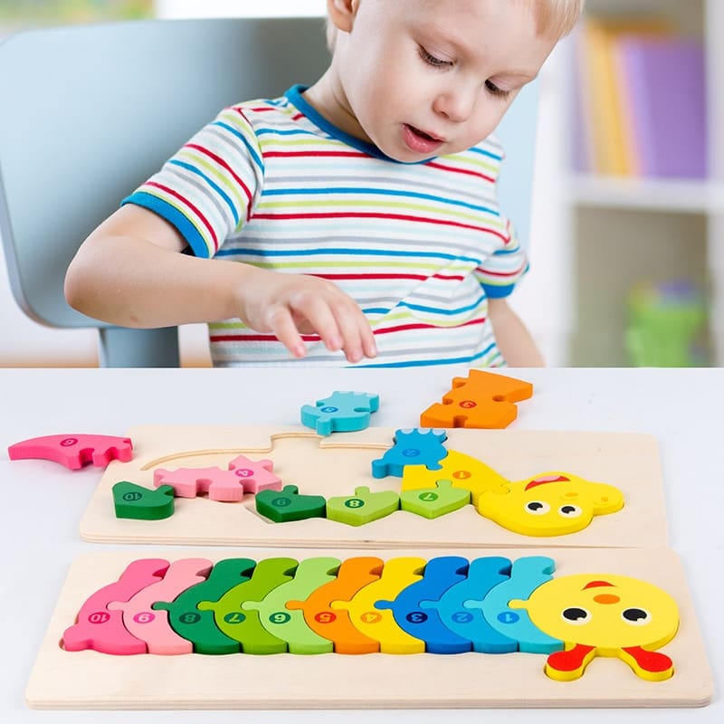 Animal Matching Puzzle Building Blocks Toy GYOBY® TOYS