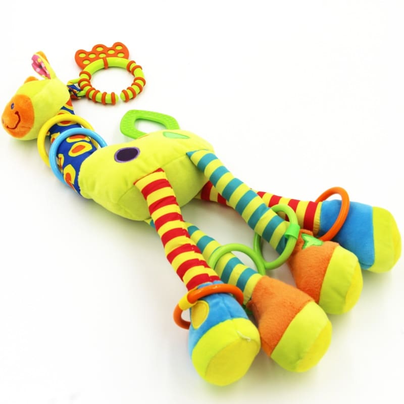 Soft Giraffe Animal Baby Rattle and Plush Toy GYOBY® TOYS