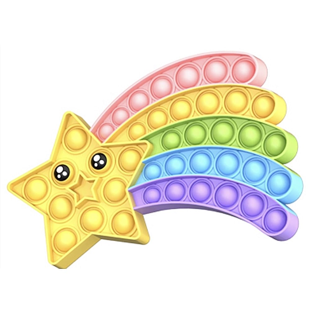 Rainbow pop it fidget toy pack gyoby toys