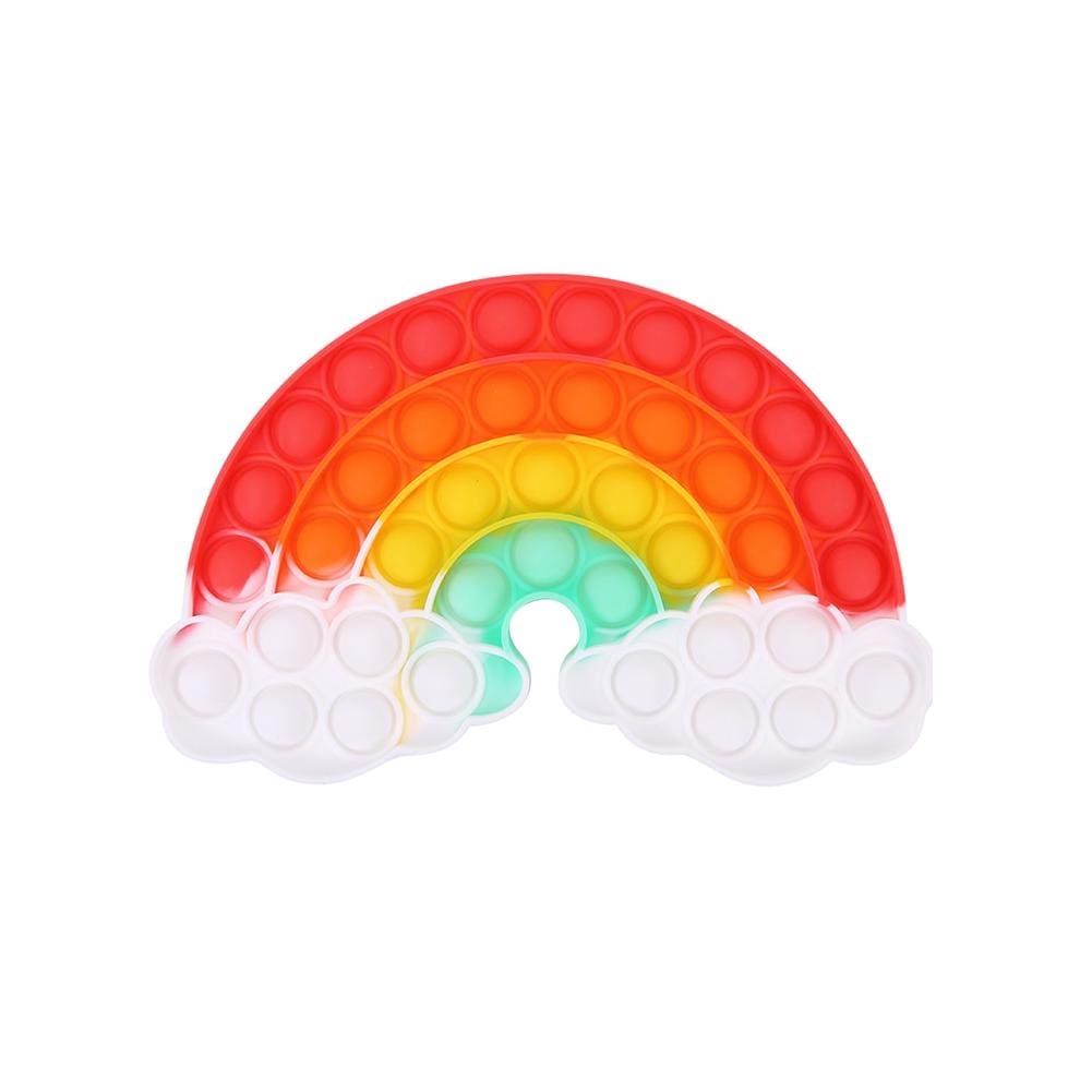 Rainbow pop it fidget toy pack gyoby toys