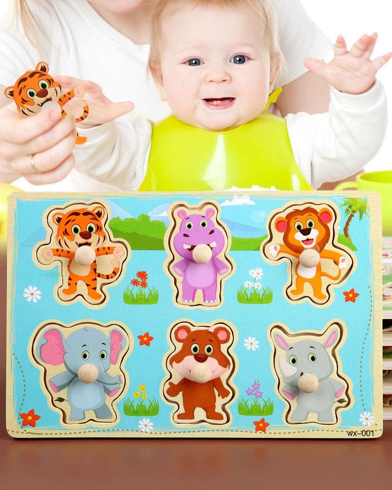 Wooden Jigsaw Puzzles for Kids