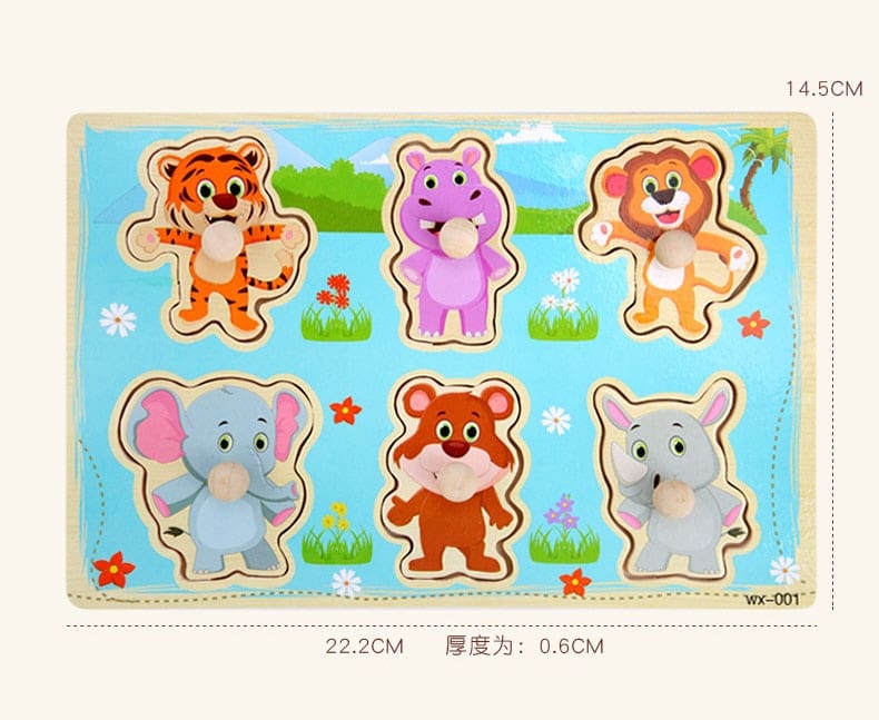 Wooden Jigsaw Puzzles for Kids GYOBY® TOYS