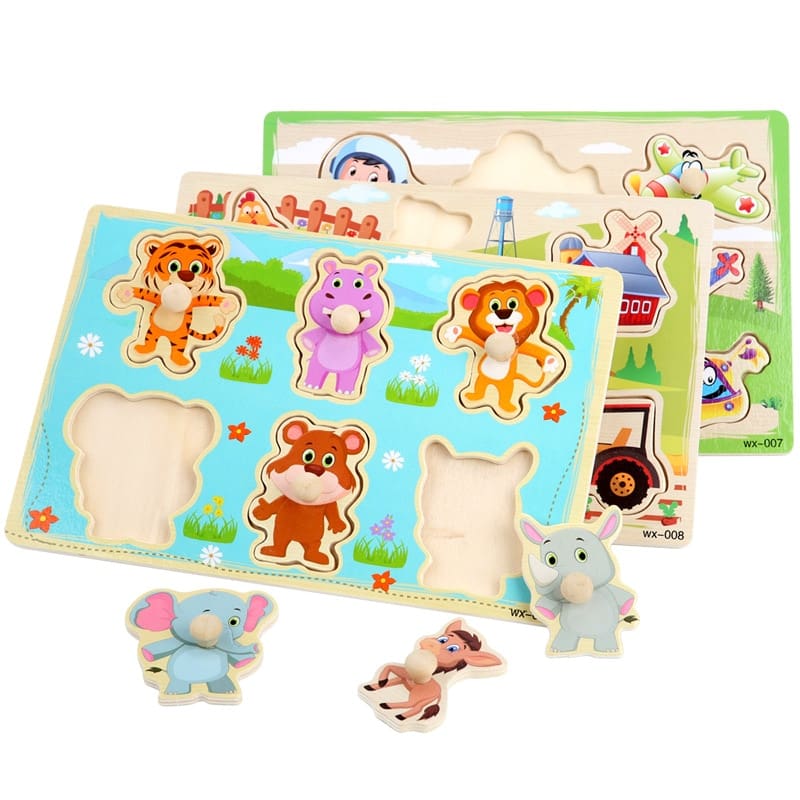 Wooden Jigsaw Puzzles for Kids GYOBY® TOYS