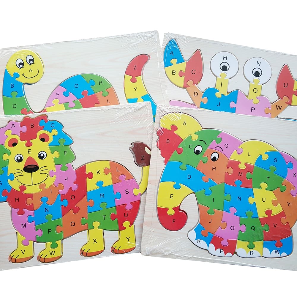 Animal Wooden Jigsaw Puzzle Toy for Kids GYOBY® TOYS