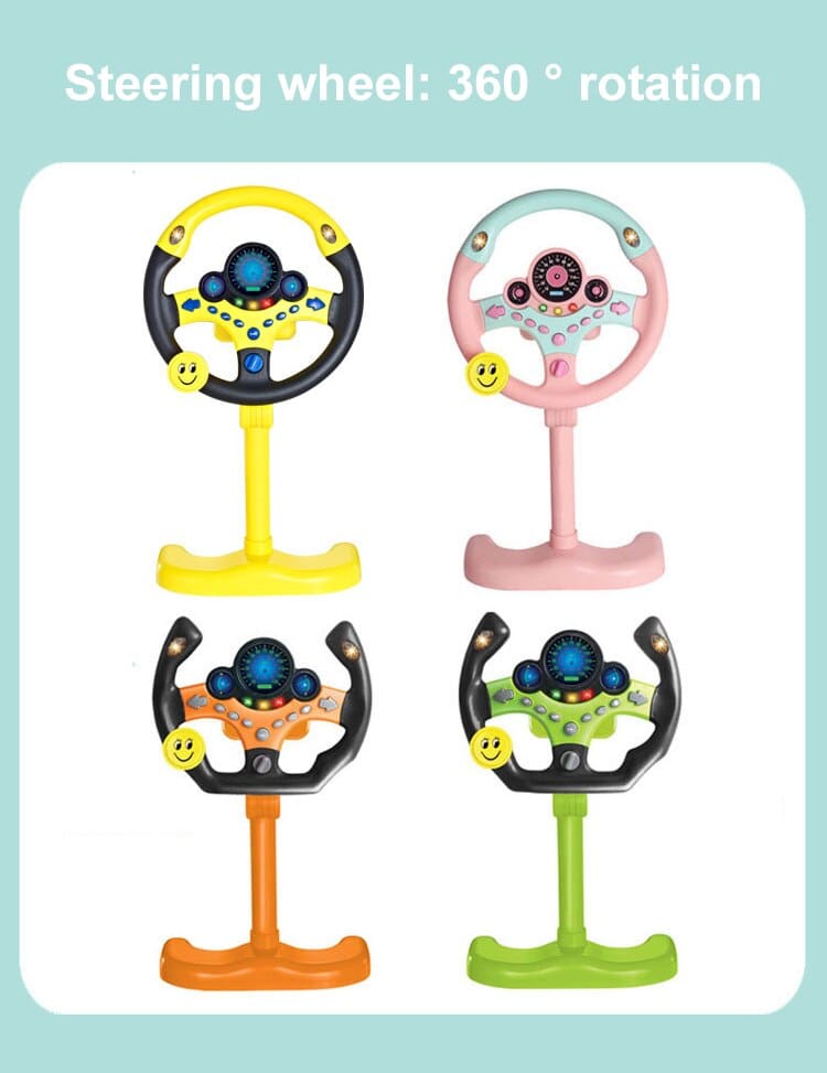 Early Education Steering Wheel Simulation Driving Toy