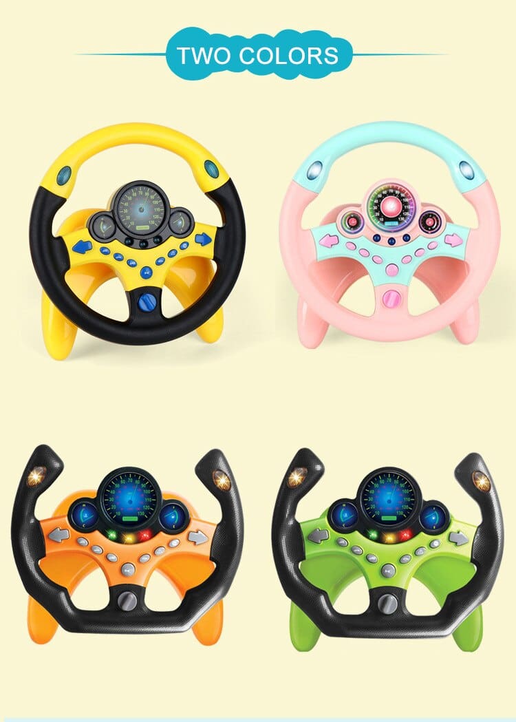 Early Education Steering Wheel Simulation Driving Toy