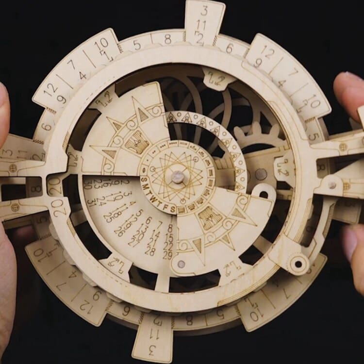 DIY Mechanical 3D Wooden Puzzle Kit Toys