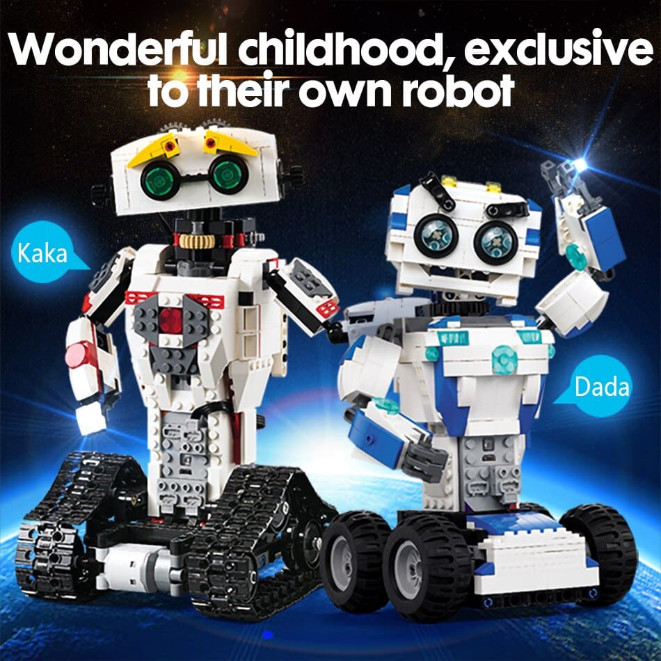SPACE RC Robot 2 IN 1 Model Building Blocks Toy