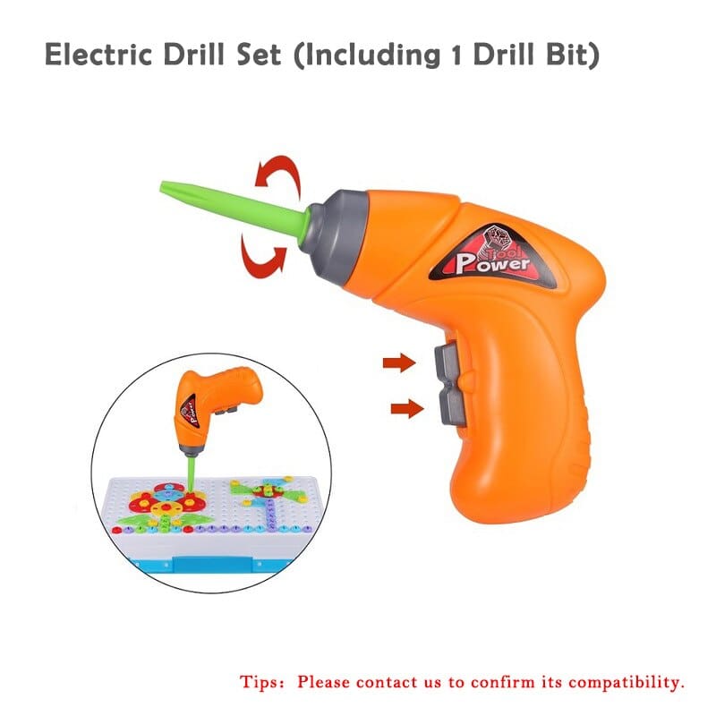 Electric Drill Screw Disassembly Creative Puzzle Toy