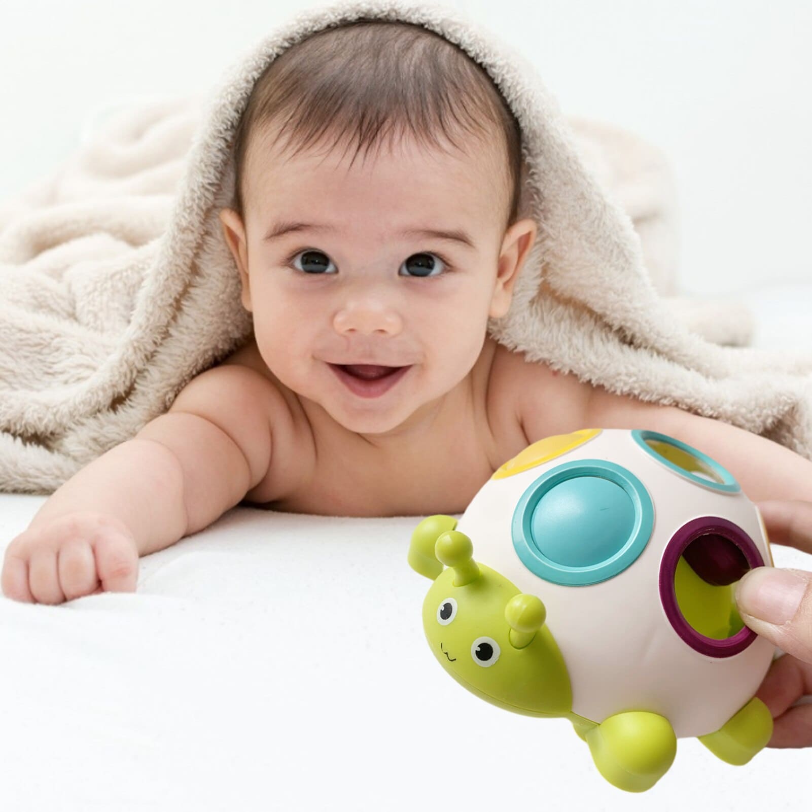 Turtle Baby Sensory Toy