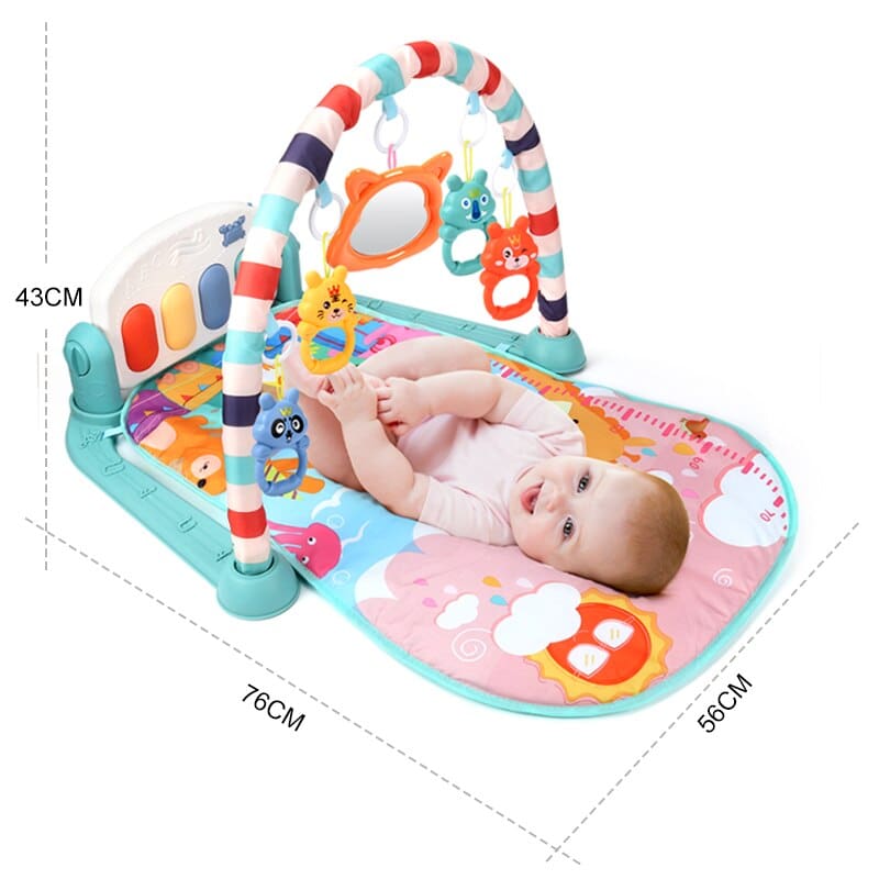 Baby Care Play Mat With Piano Keyboard