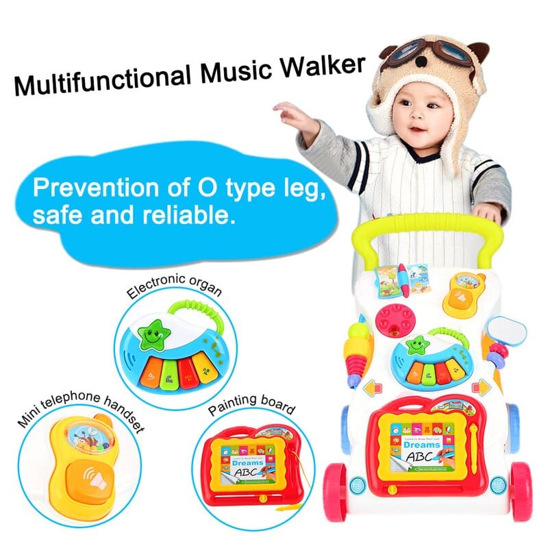 High Quality Multifunctional Baby Walker