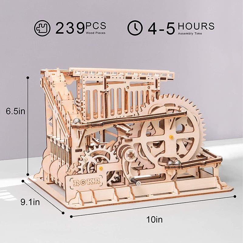 Marble Squad 3D Wooden Puzzle Kits Toy