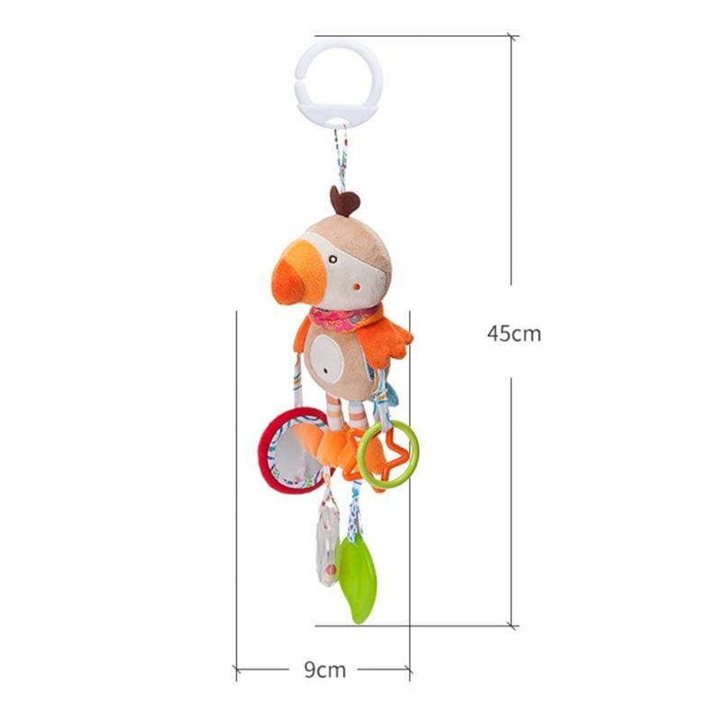 Cartoon Hanging Rattle Baby Toy