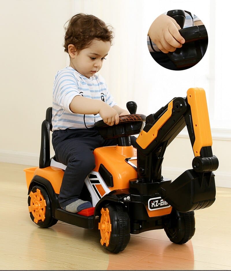 Electric Excavator Ride On Car Toy For Child