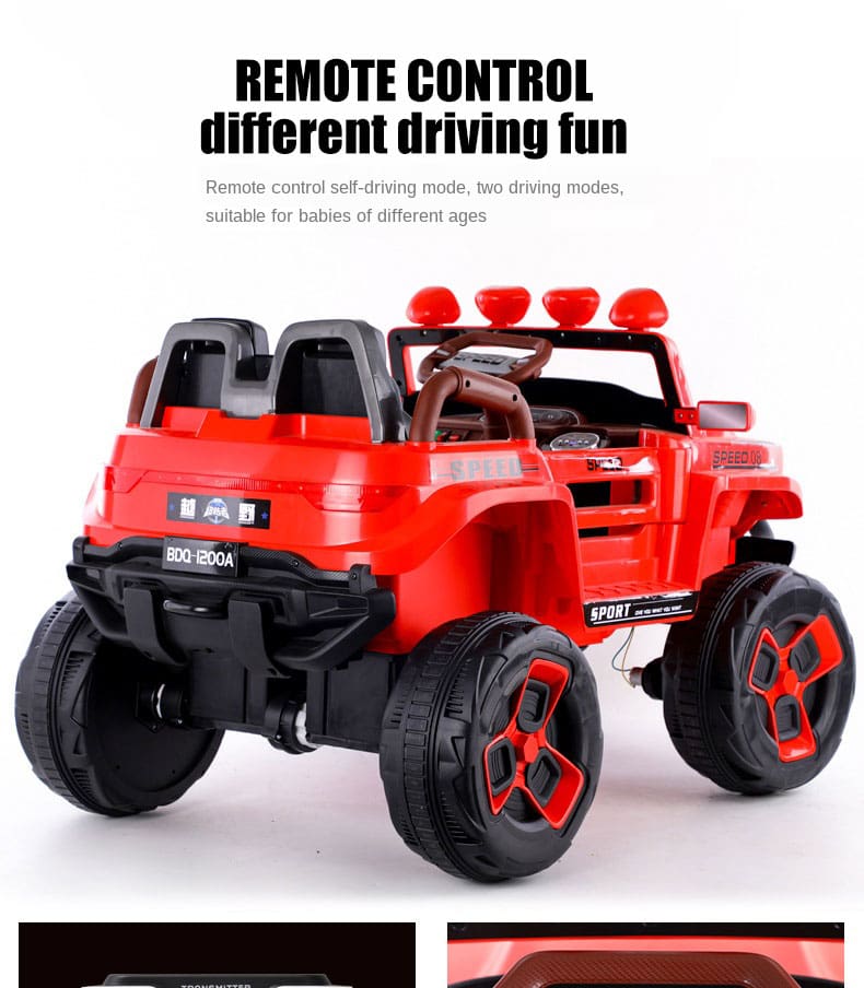 Mobile Phone intelligent Ride On Remote Control Electric Car