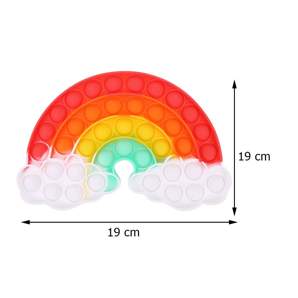 Rainbow Pop Antistress Fidget Toy Pack