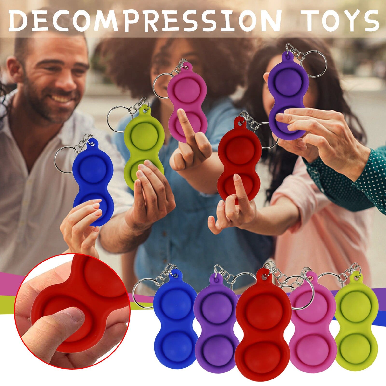 Simple Dimple Antistress Fidget Toy