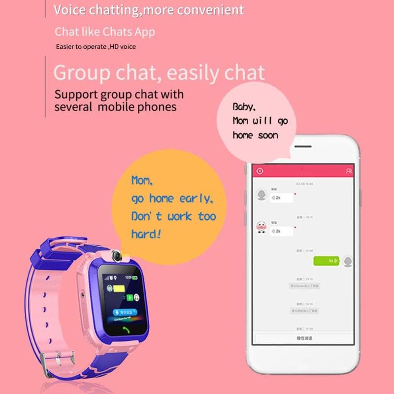 Kids Smart Watch with SIM and LBS Positioning