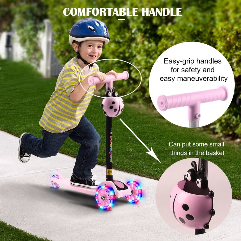 Unisex Adjustable Foot Scooter for Kids Toy