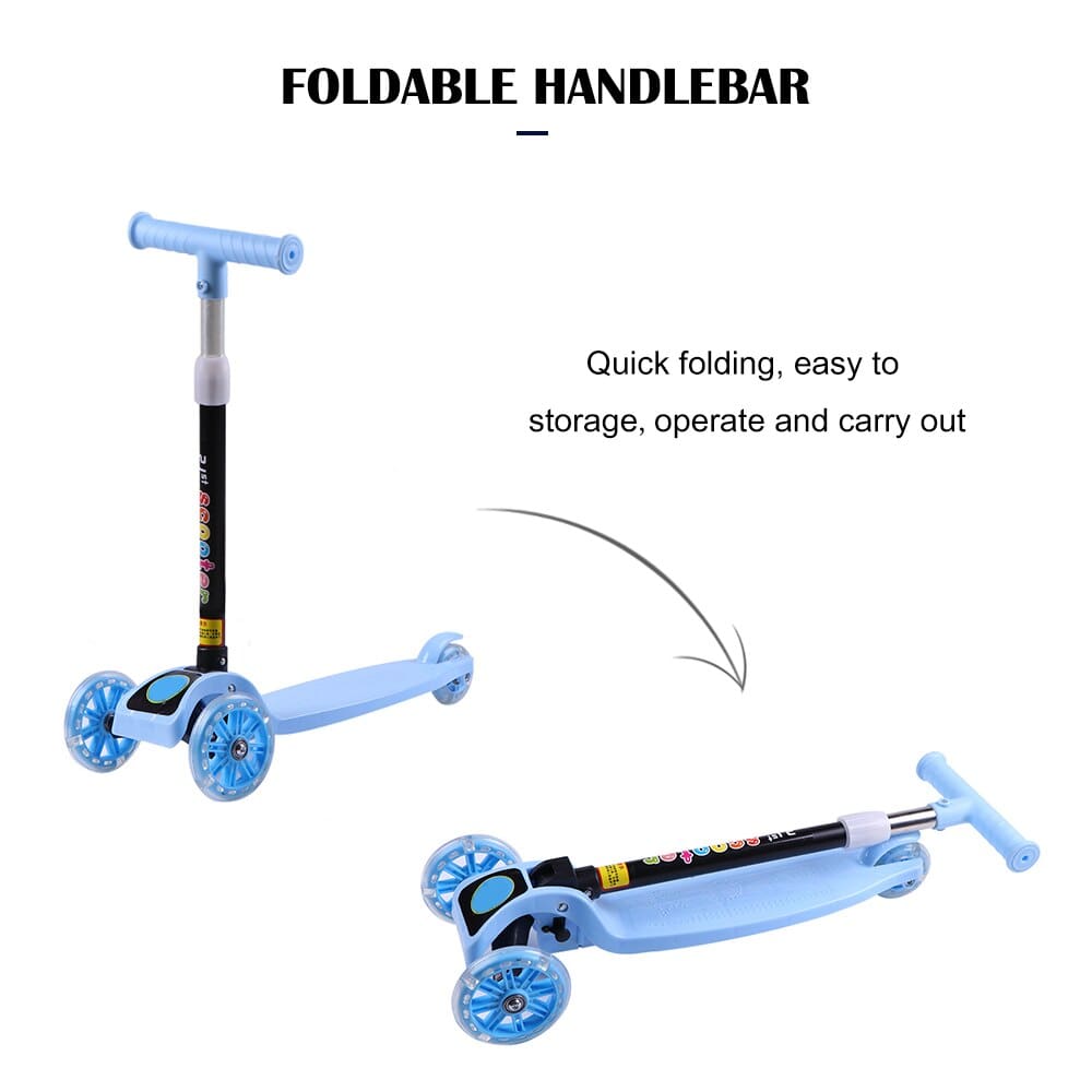 Unisex Adjustable Foot Scooter for Kids Toy
