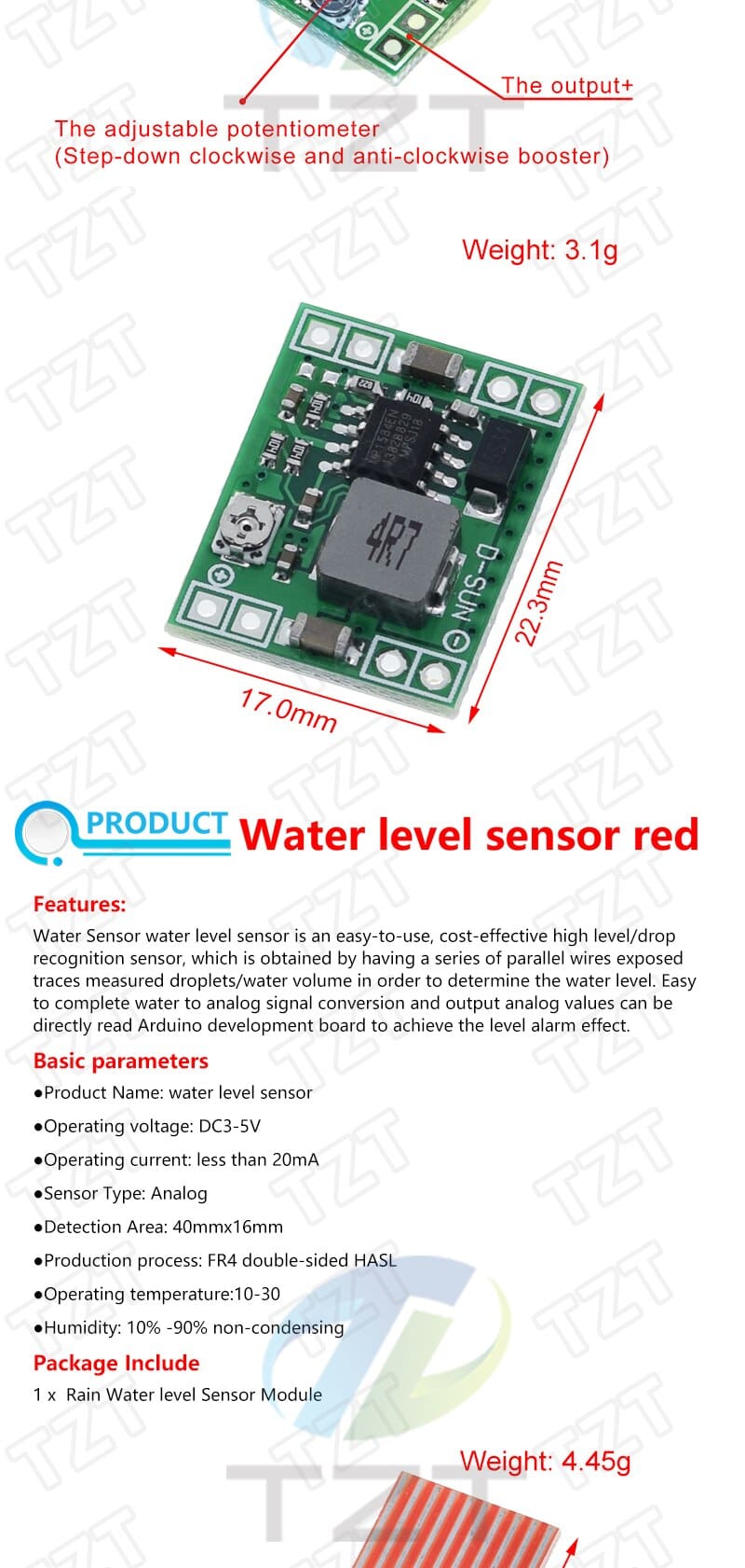 Sensors for Arduino UNO R3