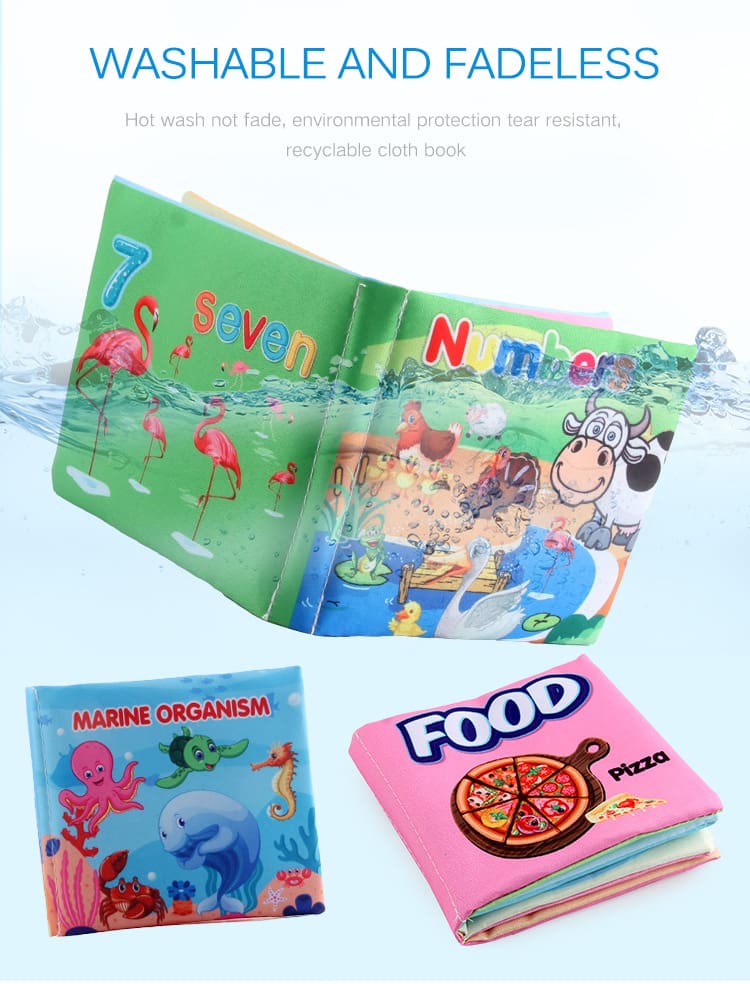 Early Educational Cloth Books Toy for Kids