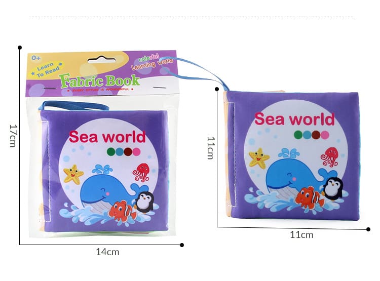 Early Educational Cloth Books Toy for Kids