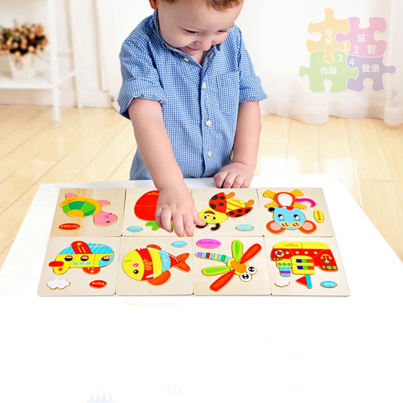 Wooden Jigsaw Puzzle Toy for Children