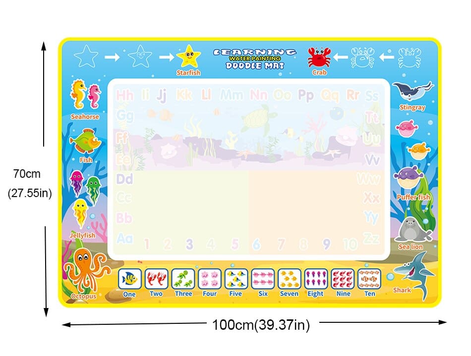 Cool play Magic Water Drawing Mat for Kids