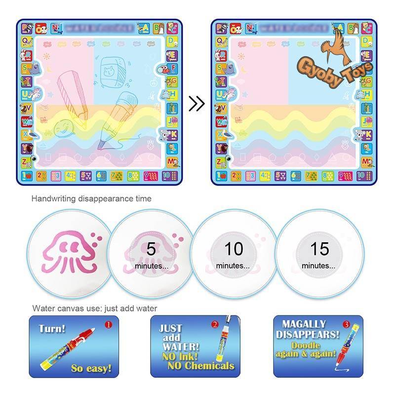 Cool play Magic Water Drawing Mat for Kids GYOBY® TOYS