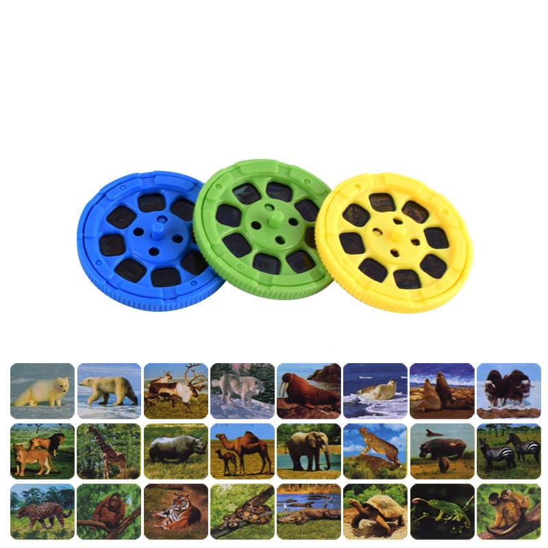 Balleenshiny Parent-child Interaction Puzzle Early Education Luminous Toy Animal Dinosaur Child Slide Projector Lamp Kids Toys