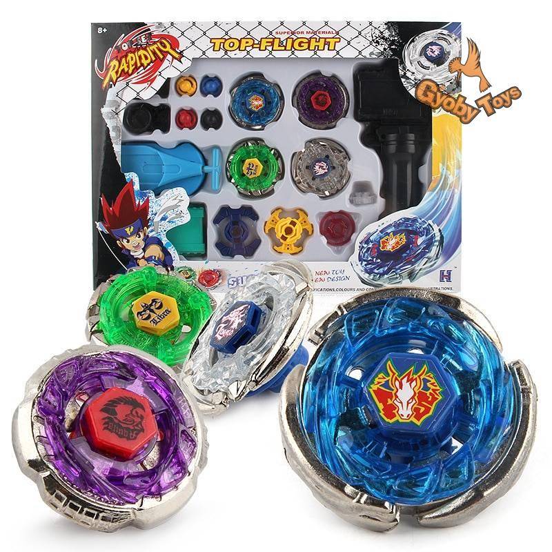 Beyblade Metal Fusion Spinning Tops Toy with Dual Launchers GYOBY® TOYS