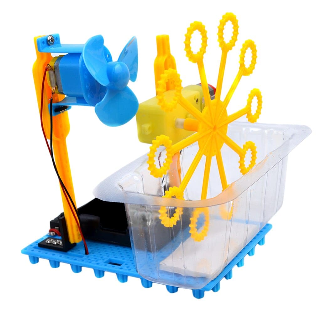 DIY Automatic Bubble Making Machine - GYOBY TOYS