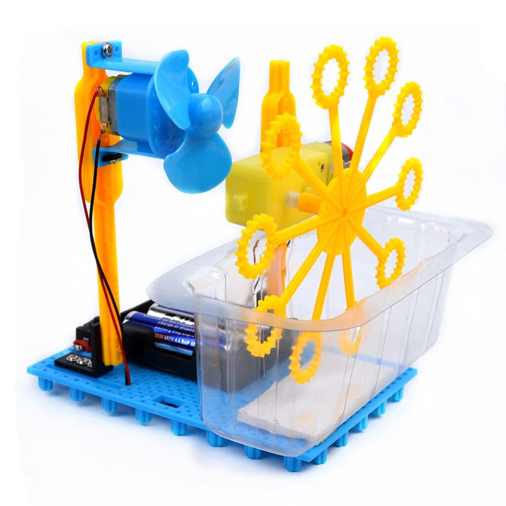 DIY Automatic Bubble Making Machine - GYOBY TOYS