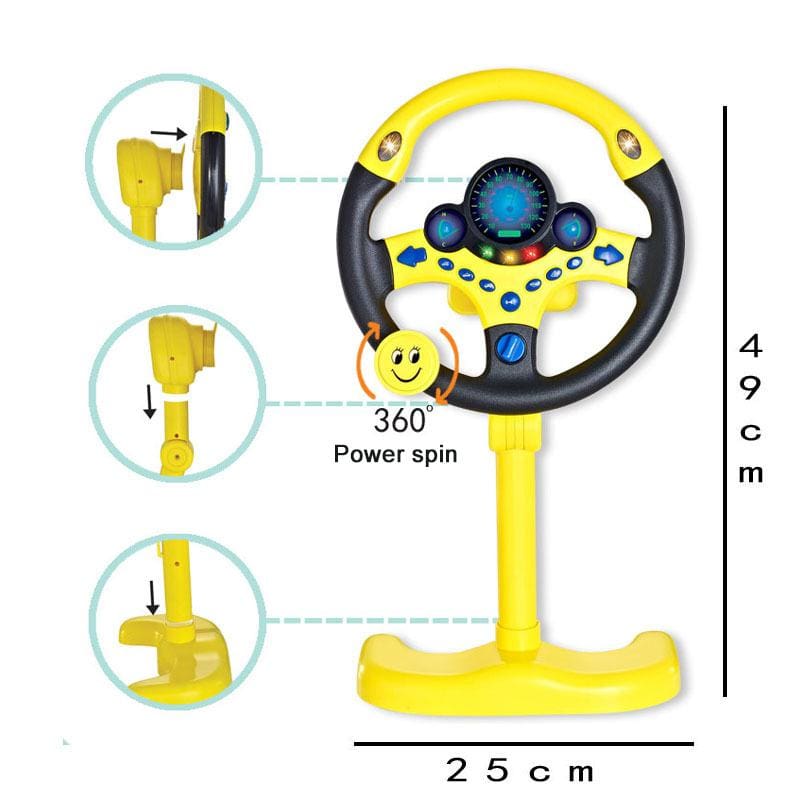 Early Education Steering Wheel Simulation Driving Toy GYOBY® TOYS