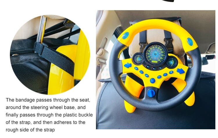 Early Education Steering Wheel Simulation Driving Toy