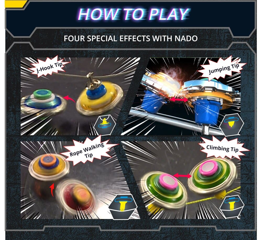 Infinity Nado Athletic Series Beyblade Toy