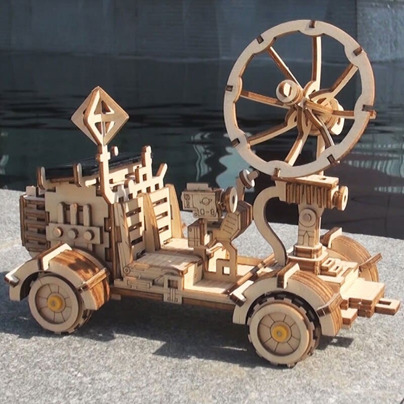 Solar Energy 3D Wooden Puzzle Kit Toys