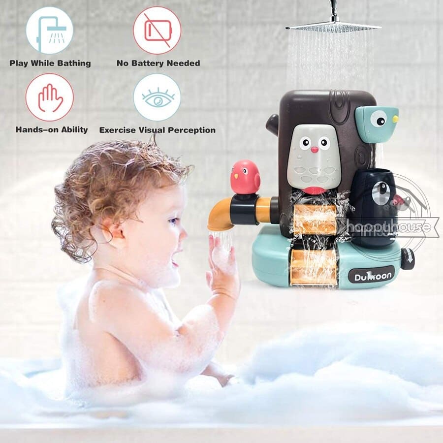 Spray Water Whale Baby Bath Toy