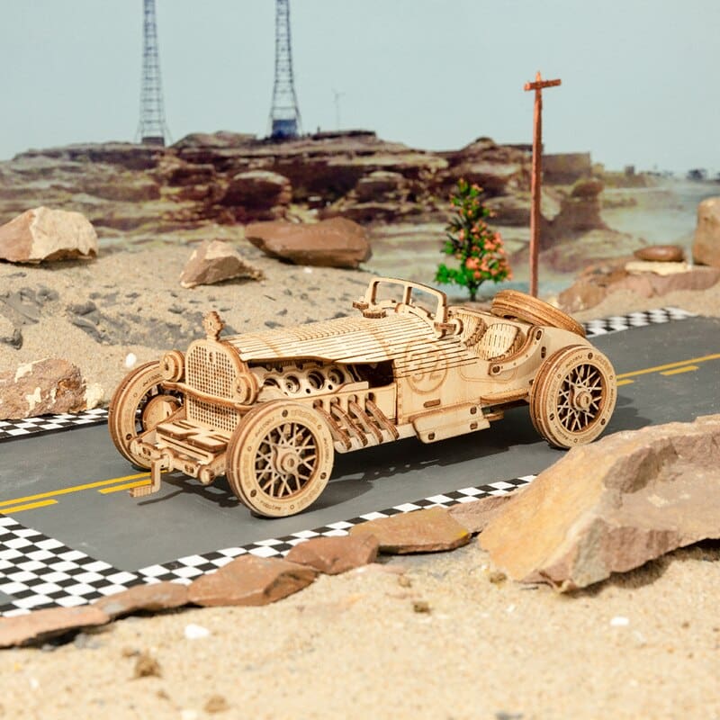 Transportation Model 3D Wooden Puzzle Kit Toys