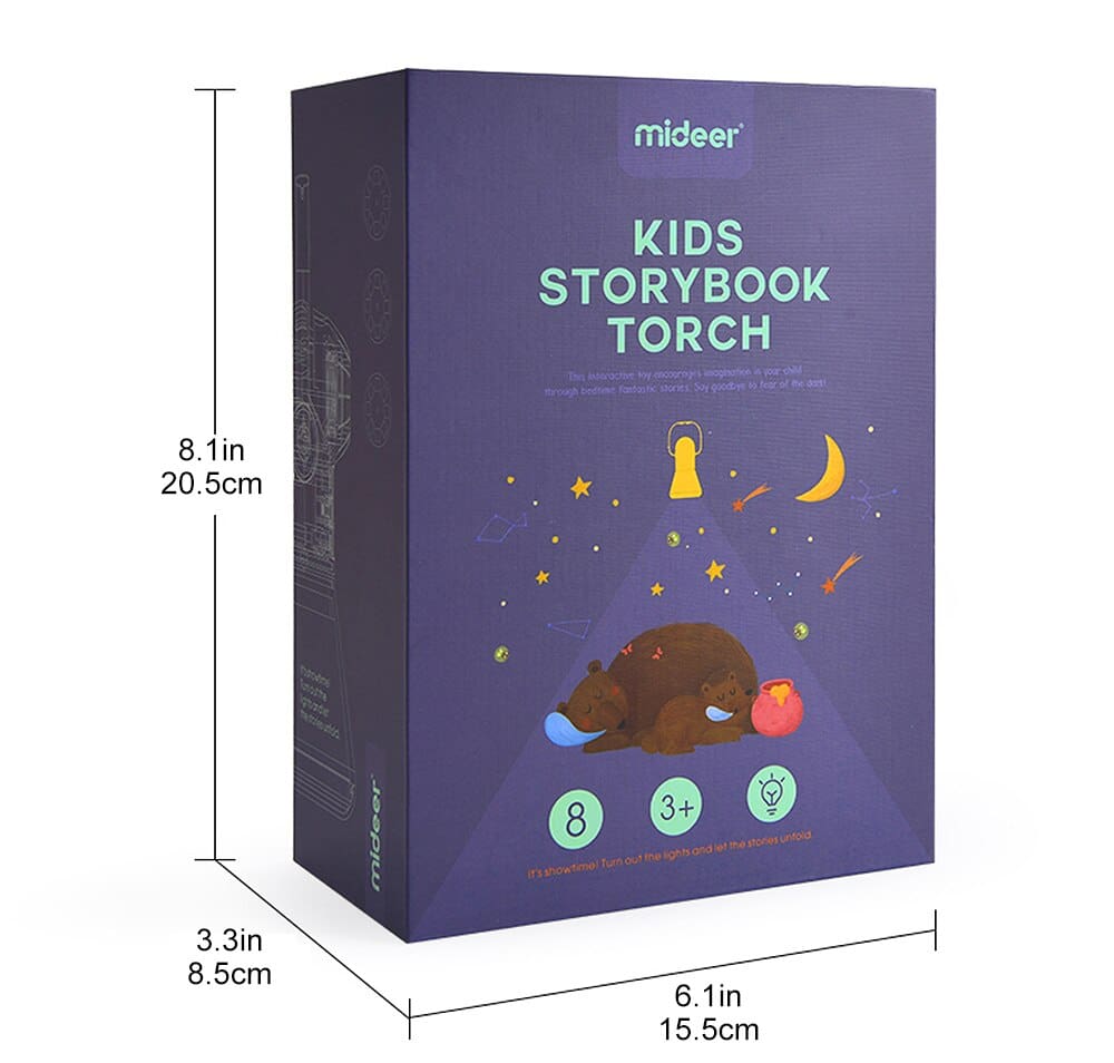 Storybook Torch Projector Toy for Kids