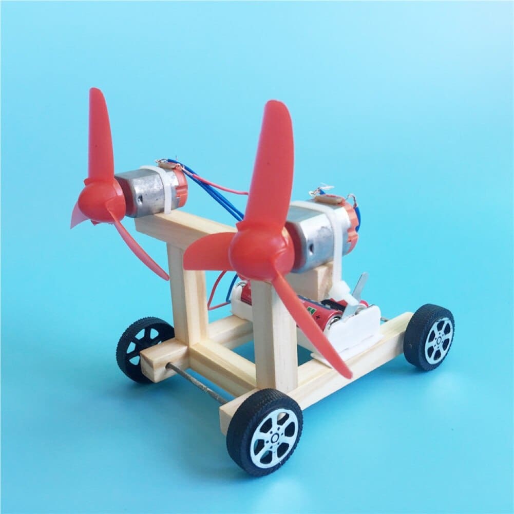 DIY Assembly Electric Racing Car Toy for Kids