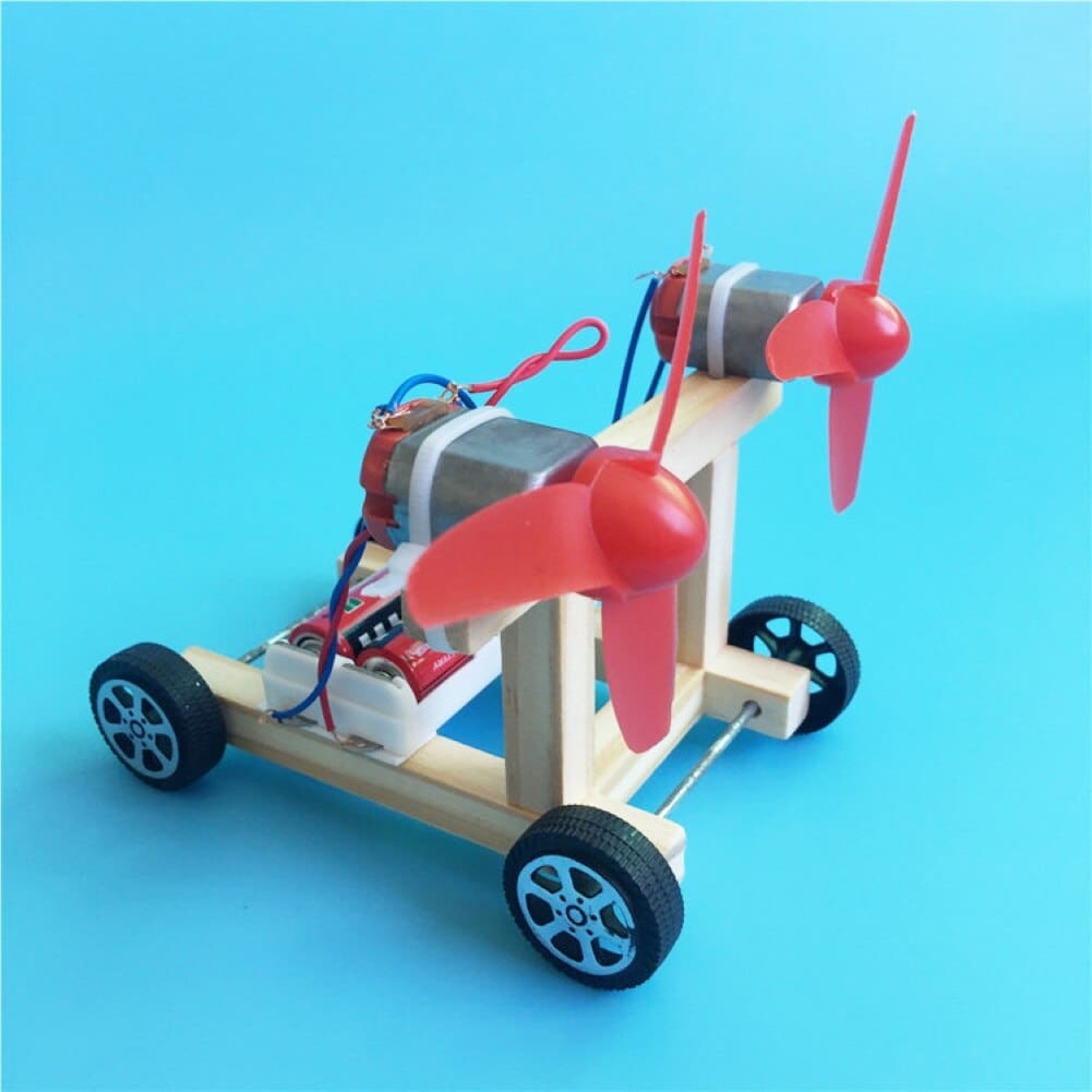 DIY Assembly Electric Racing Car Toy for Kids