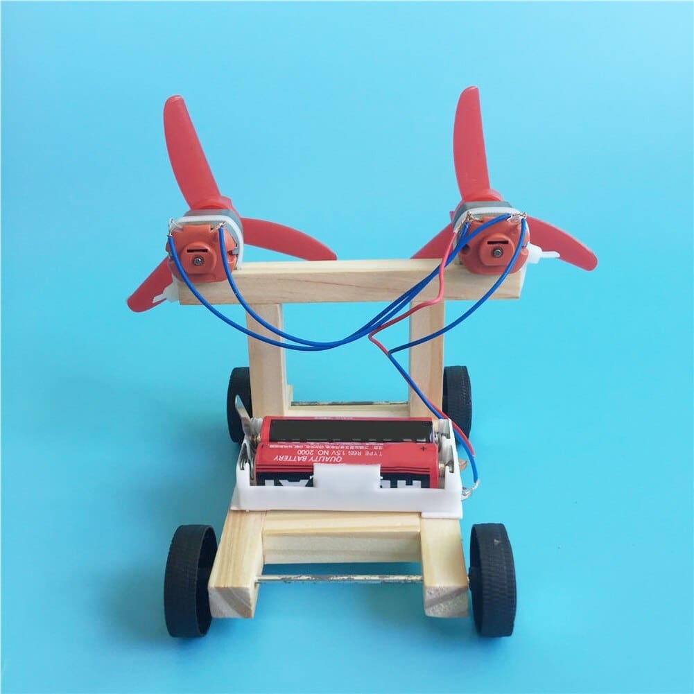 DIY Assembly Electric Racing Car Toy for Kids