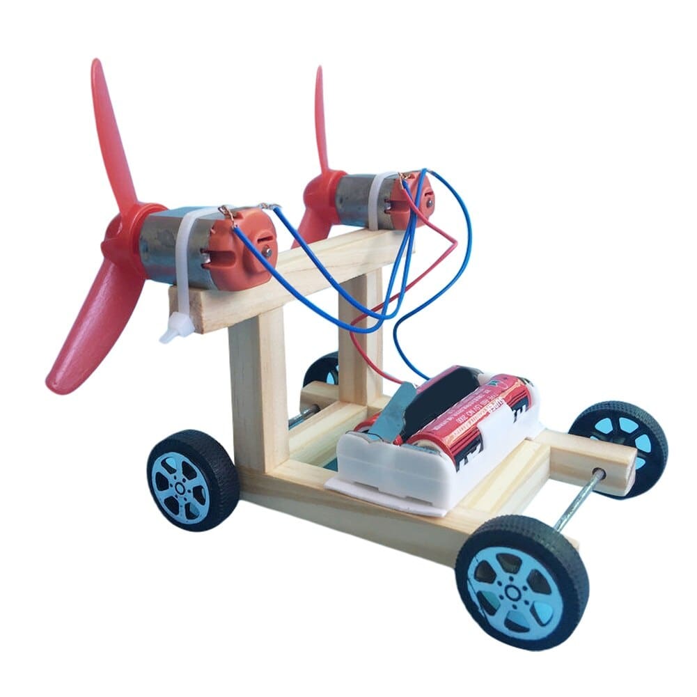 DIY Assembly Electric Racing Car Toy for Kids